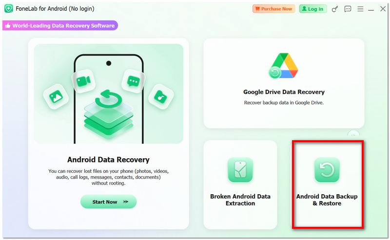 Select Android Data Backup And Restore