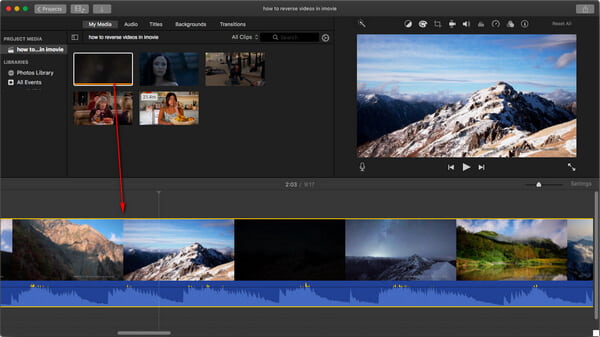 Load Video in Timeline