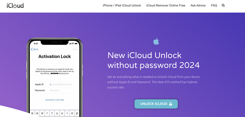 iCloudonoff iCloud Unlock Online Service