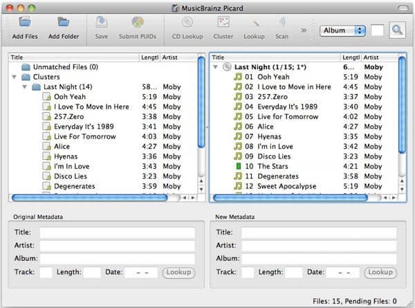 MusicBrainz Picard