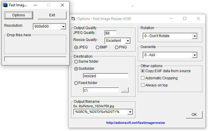 Download Fast Image Resizer