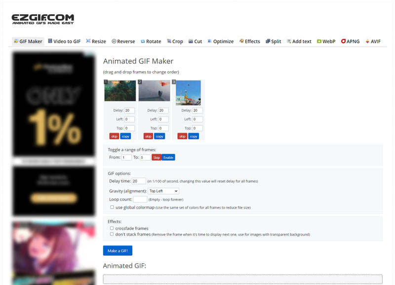 Ezgif Animated GIF Maker