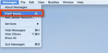 Enter Preferences
