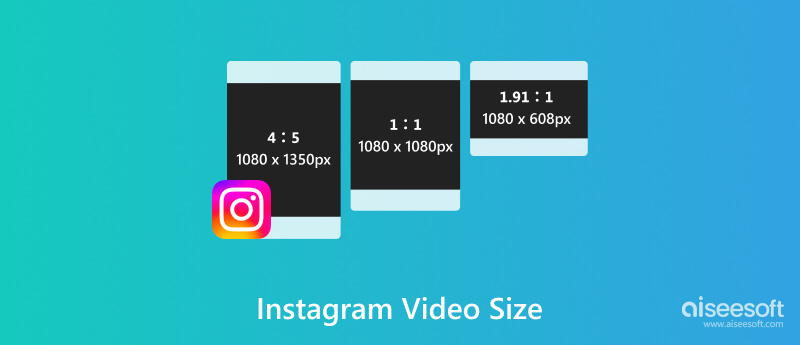 Instagram-videostørrelse