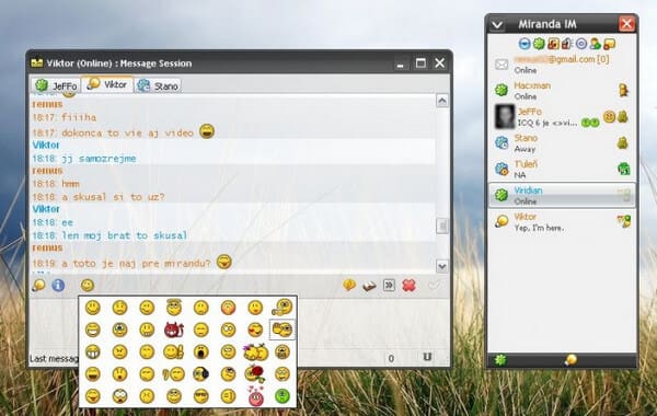 Free computer instant messenger software on the CrankyPuter web
