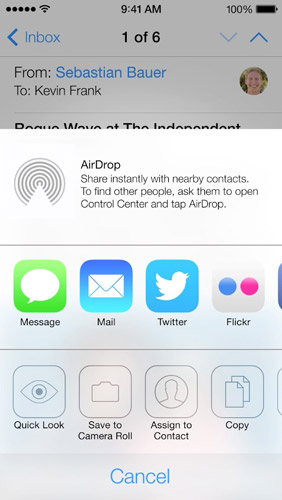 The Design Style of iOS 7