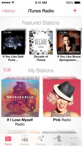 iTunes Radio