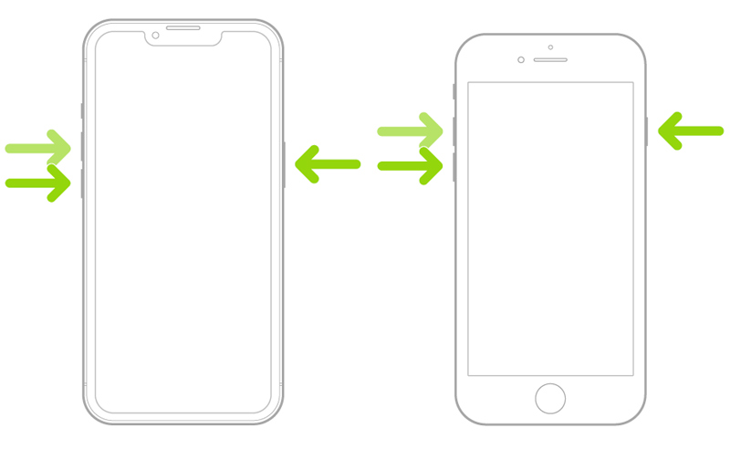 Forceer de iPhone opnieuw opstarten Nieuw