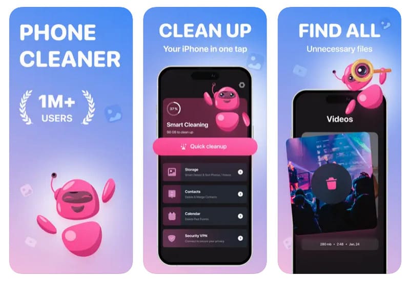 Magic Cleaner och Smart Cleanup