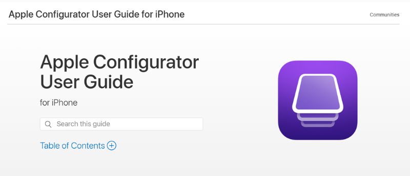 Install Apple Configurator