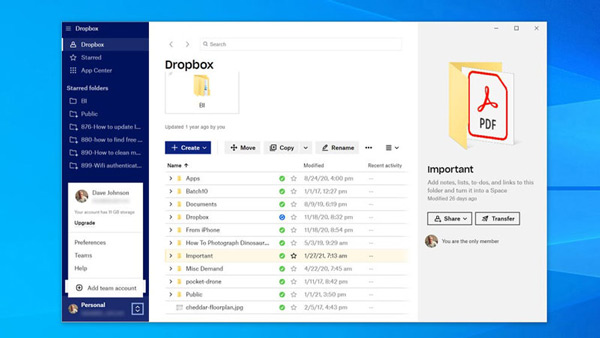 Dropbox的