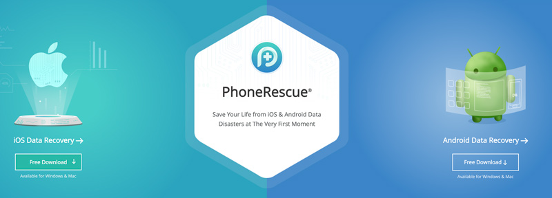 Λογισμικό επαναφοράς iPhone PhoneRescue