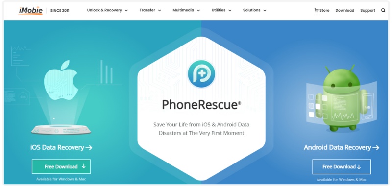 Phonerescue-palautusohjelmisto