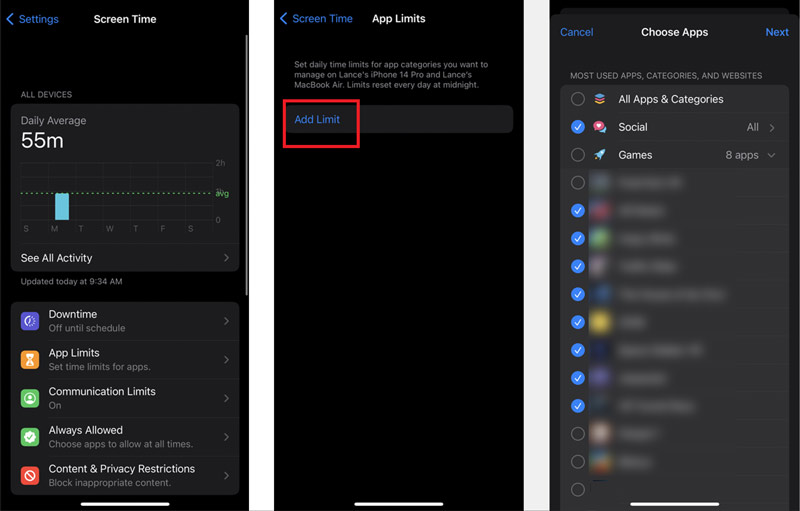 Iphone Screen Lock App Apple Screen Time