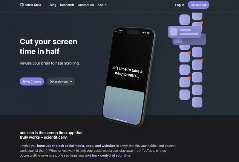 Iphone Screen Lock App One Sec