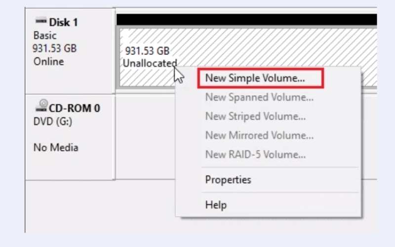 Choose Simple Volume