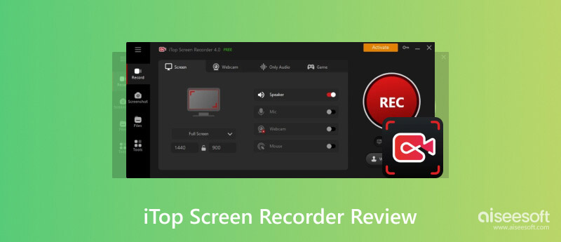 Recensione di iTop Screen Recorder