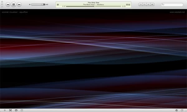 Visualizzatore iTunes di Aeon