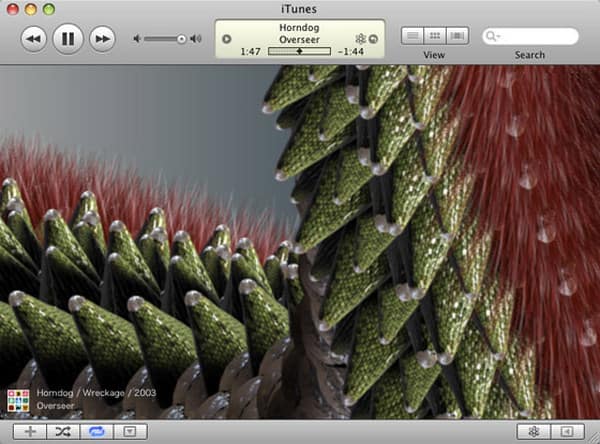 music visualizer mac itunes