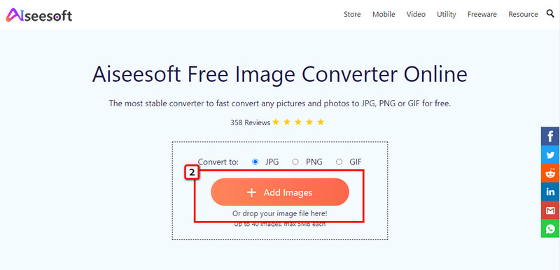 Upload JPEG File