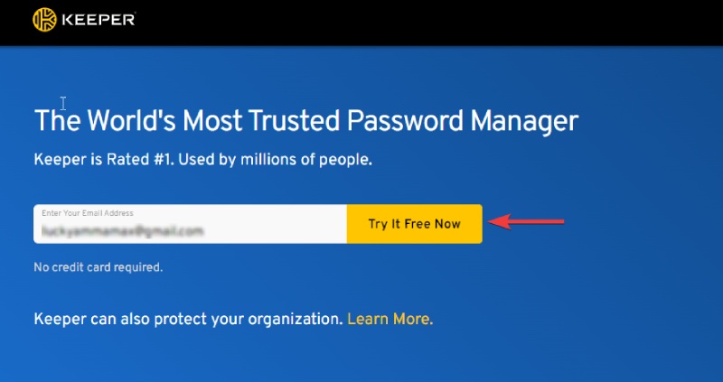 Overzicht Keeper Password Manager