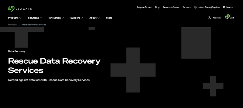 Seagate LaCie Rescue Data Recovery Services
