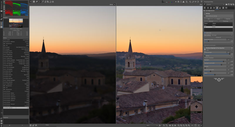 Lightroom Alternativní RawTherapee