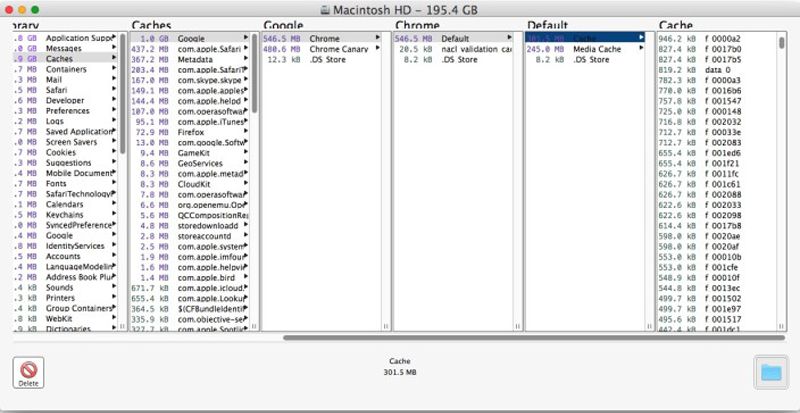 OmniDiskSweeper Mac 磁盘空间分析器