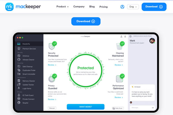 MacKeeper ke stažení zdarma