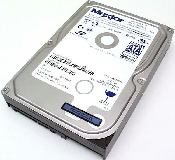 Maxtor hard drive