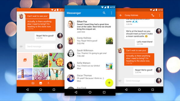 free text messaging app for android and iphone