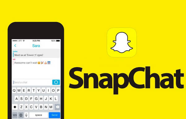 App di messaggistica Snapchat