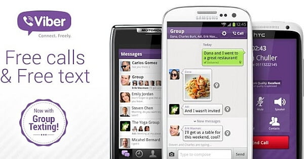 Aplikace Viber SMS