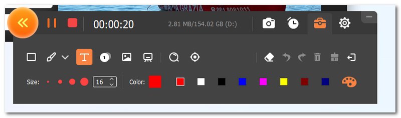 Customize And Add Note to Your Recordings
