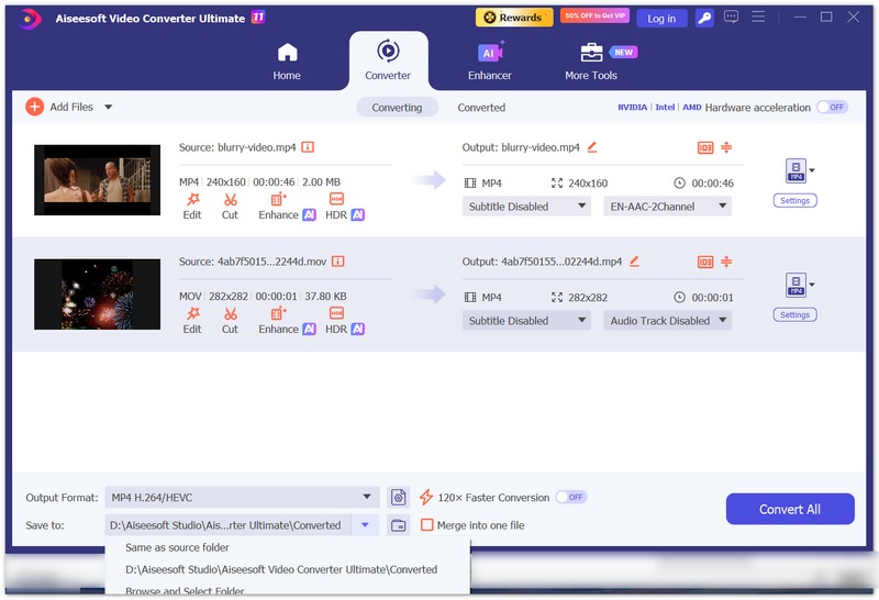 Aiseesoft Video Converter Ultimate Convert All