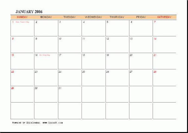 XL kalender