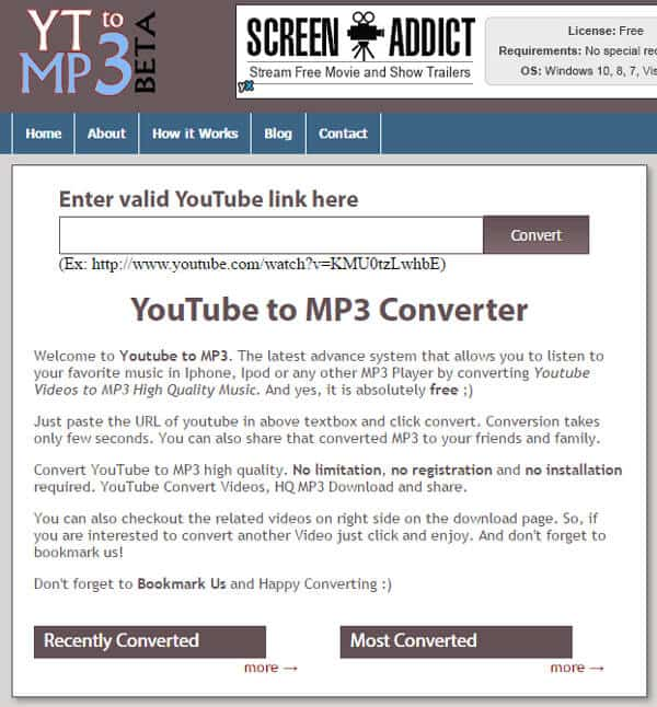 YT til MP3