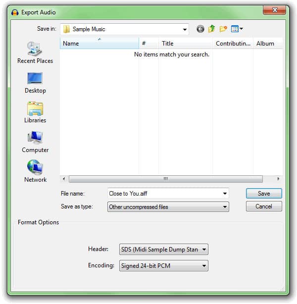 Convert and encode sound files quickly