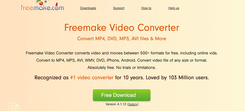 Freemake Δωρεάν Μετατροπέας Βίντεο