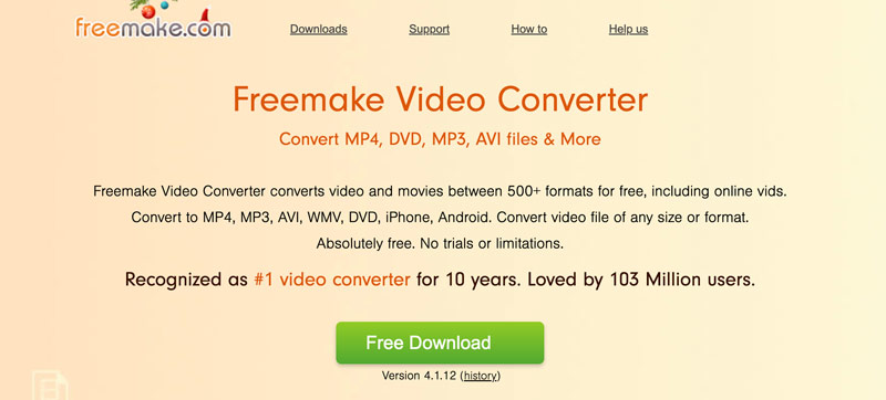 Freemake Bedava Video Dönüştürücü