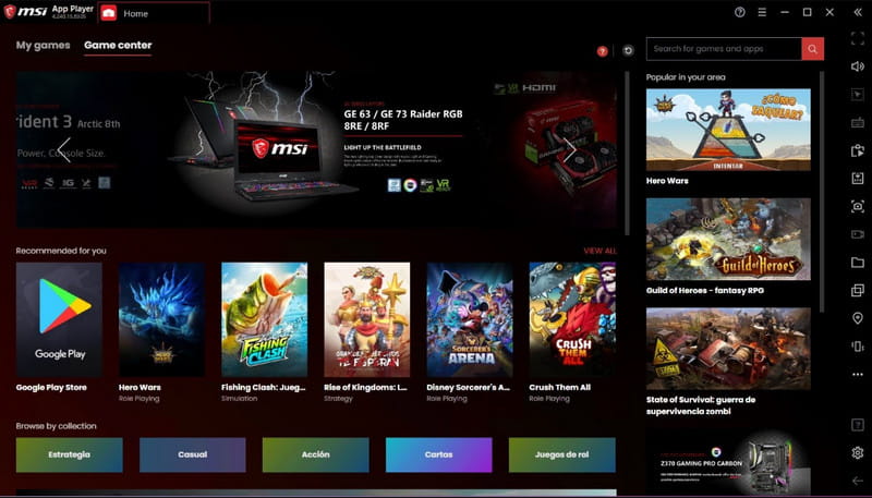 MSI App-speler