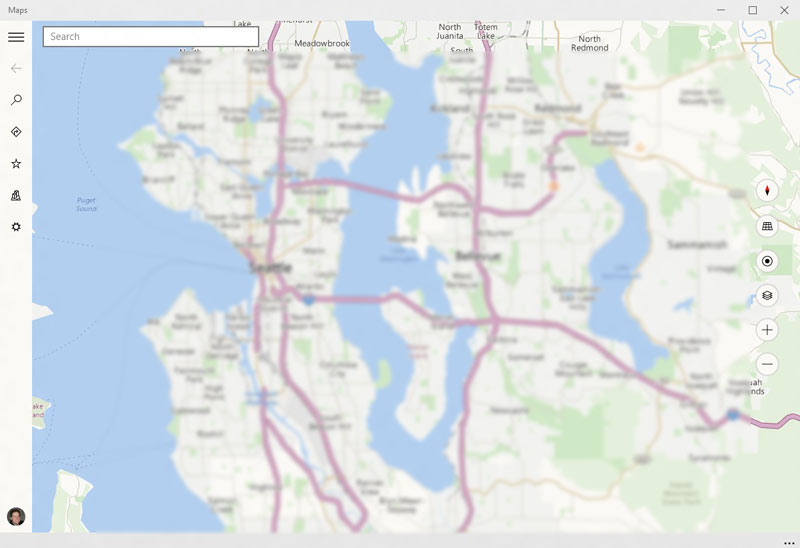 Откройте приложение Windows Maps, чтобы найти мое текущее местоположение