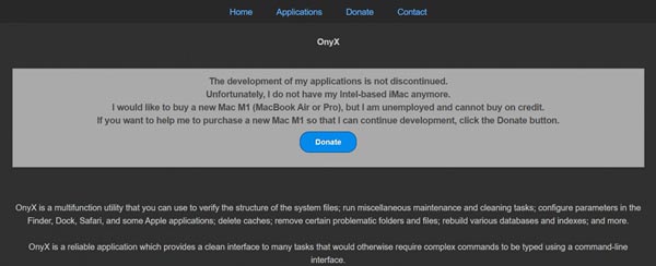 OnyX for Mac-side