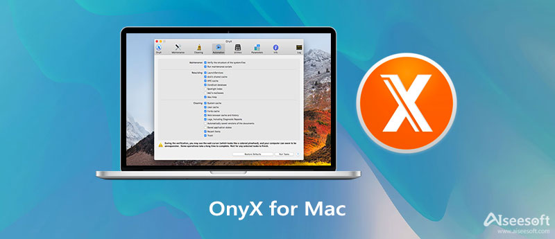 Narzędzie do czyszczenia komputerów Mac OnyX