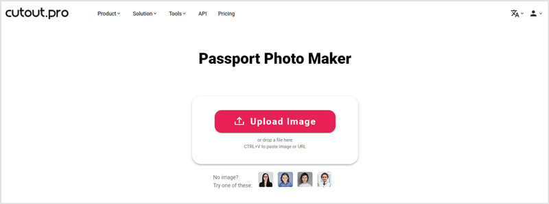 Cutout.Pro Pasaport Fotoğraf Makinesi