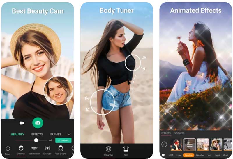 YouCam perfektní aplikace pro editor fotografií