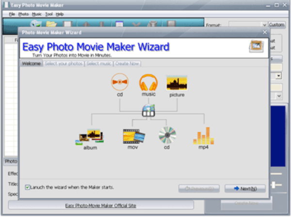 Enkel Photo Movie Maker