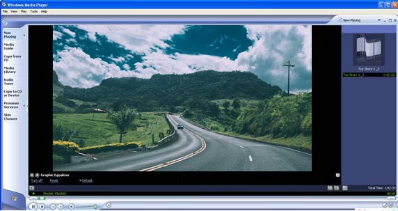 Альтернативный проигрыватель QuickTime - Windows Media Player