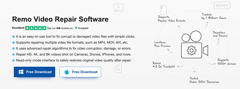 Mikä on Remo Video Repair Software