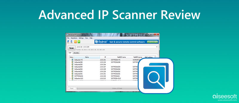 Gjennomgå Advanced IP Scanner